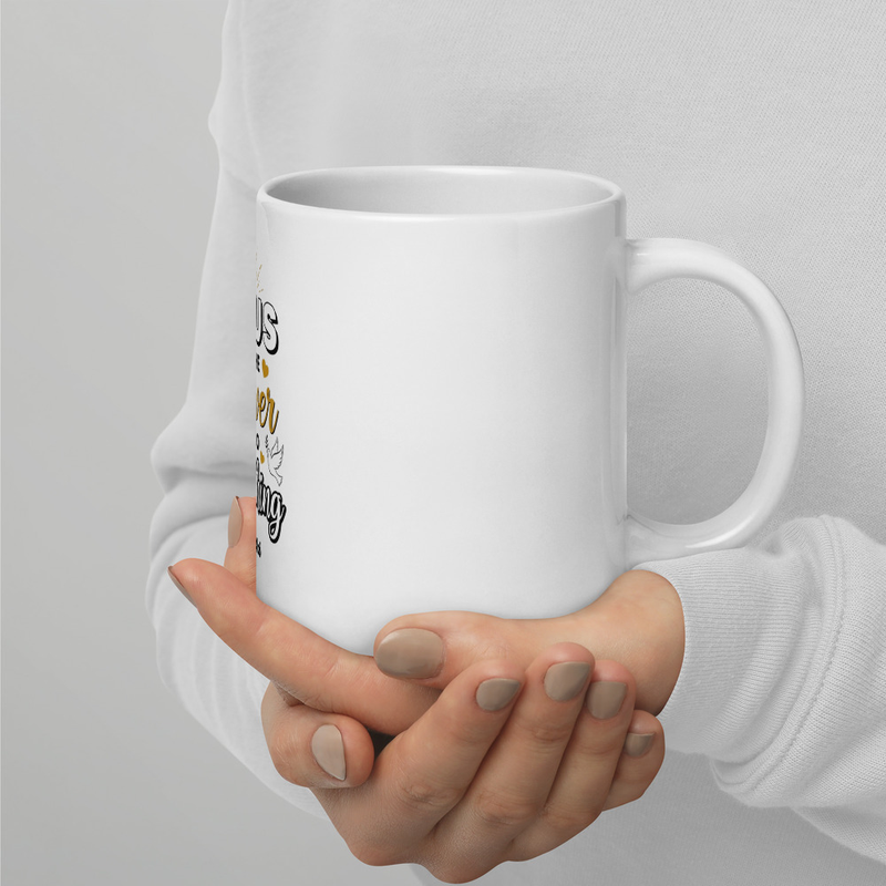 Christian Mug – Jesus Is The Answer Coffee Cup