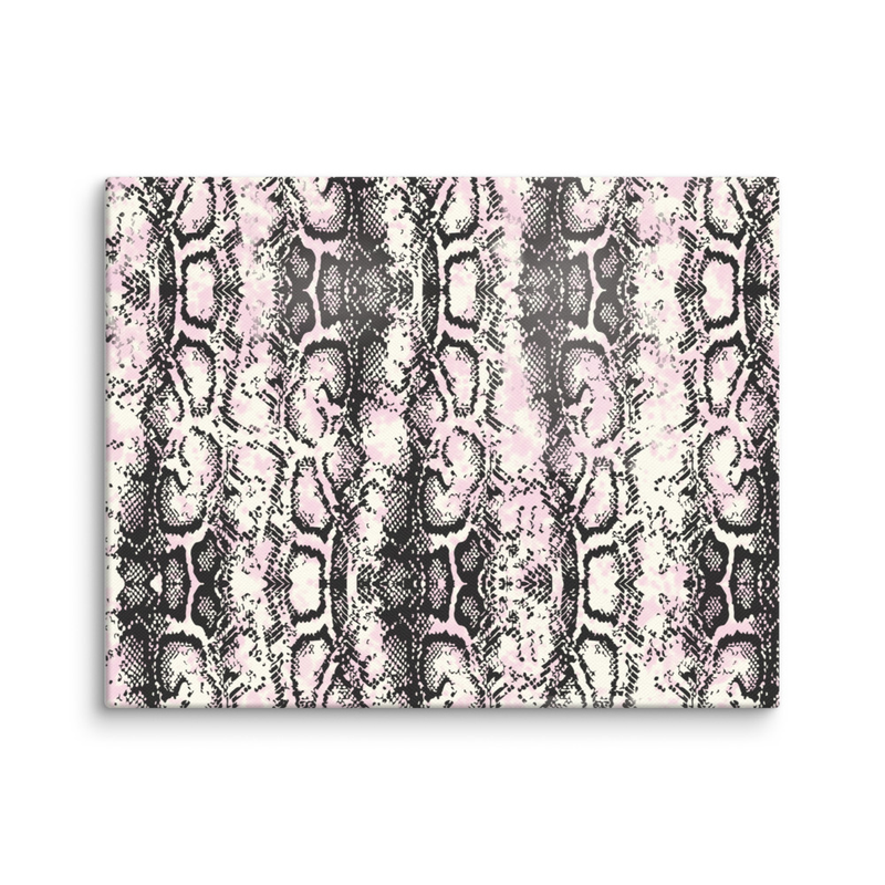 Snake Skin Pattern Canvas