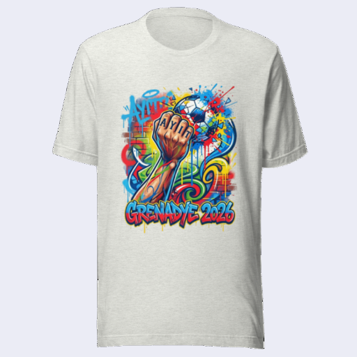 Grenadye 2026 T-Shirt Unisex | Bella + Canvas 3001 Haitian Pride Tee 