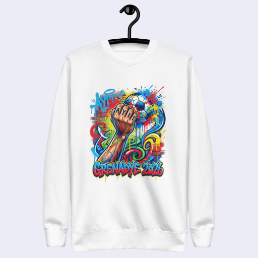Buy Granadye 2026 Sweatshirt | Premium Haitian Pride Crewneck (Cotton Heritage M2480)