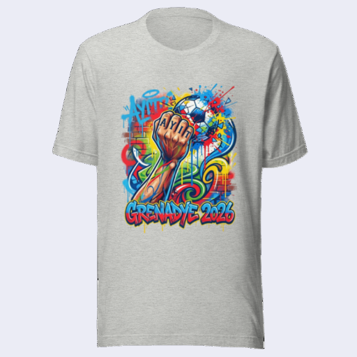 Grenadye 2026 T-Shirt Unisex | Bella + Canvas 3001 Haitian Pride Tee 