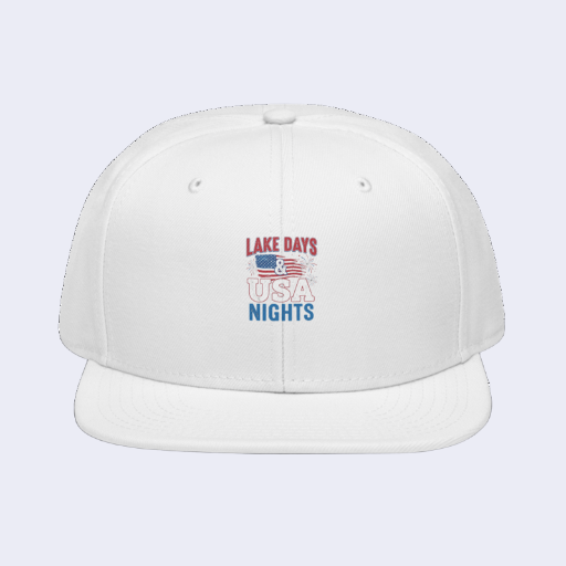The Lake Days and USA Nights And Snapback | Otto Cap 125-978