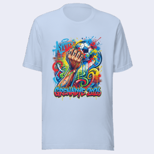 Grenadye 2026 T-Shirt Unisex | Bella + Canvas 3001 Haitian Pride Tee 