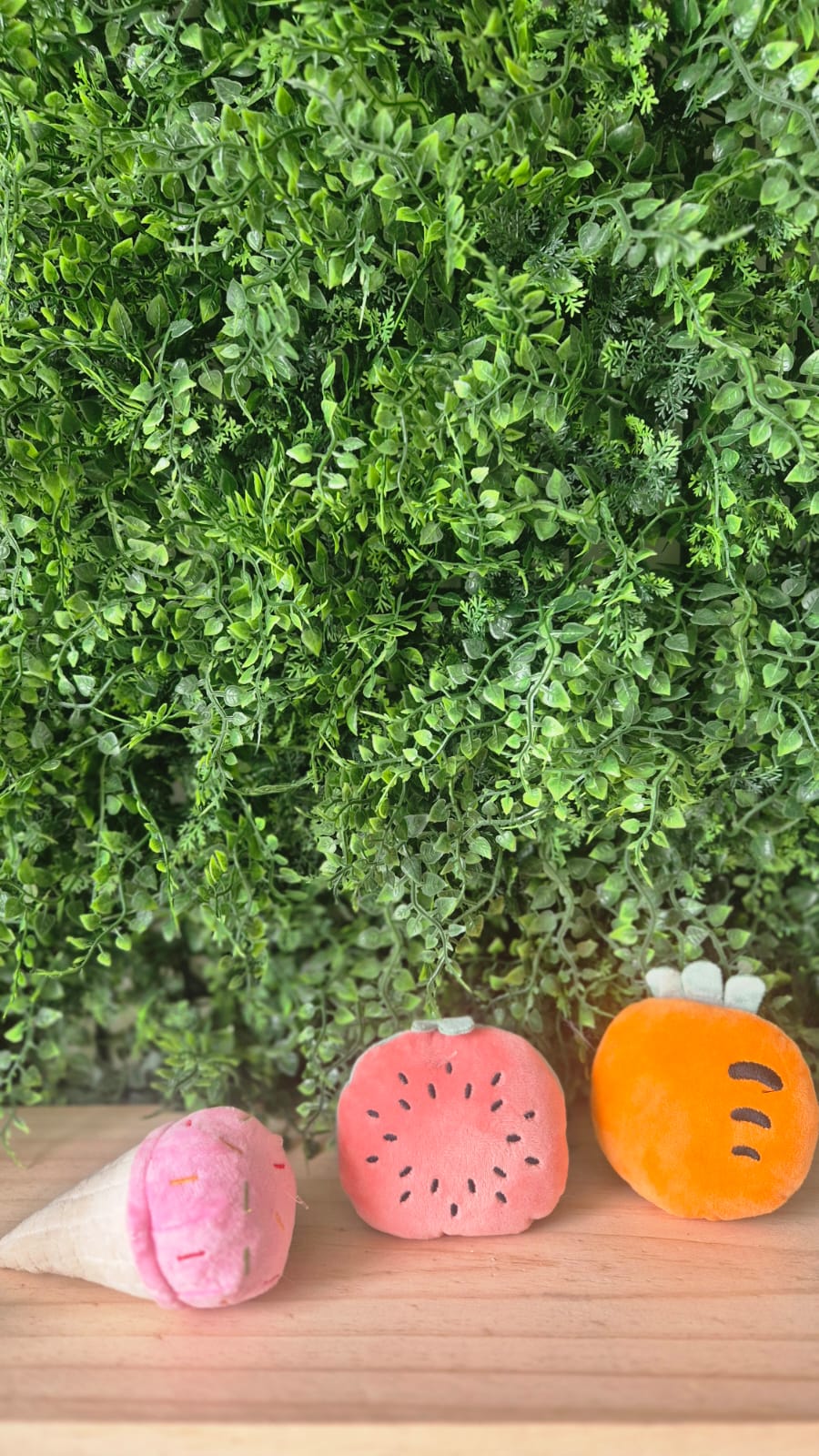 Set de Peluches Frutales Mini