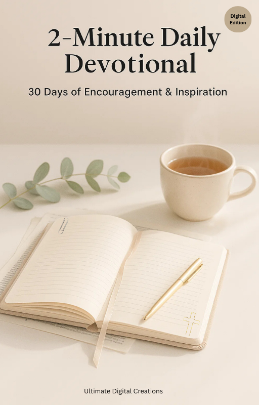 Faith-Based Daily Devotional for Women | 30 Days of Scripture, Prayer & Reflection + Journal Workbook
