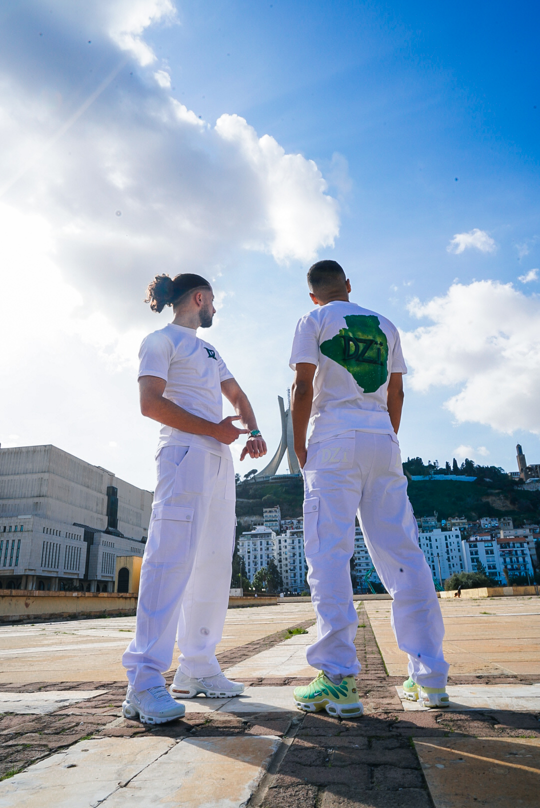 Cargo DZI Blanc - 100% Coton