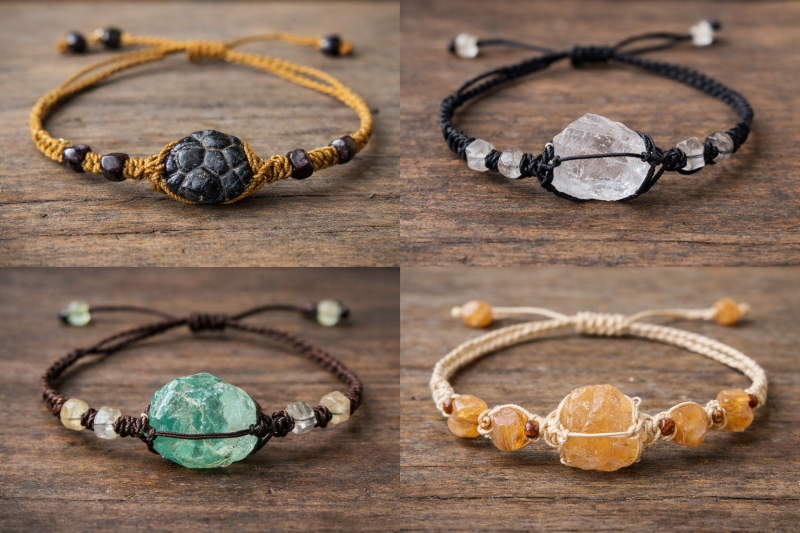 Collar Bohemio con Piedra Ópalo