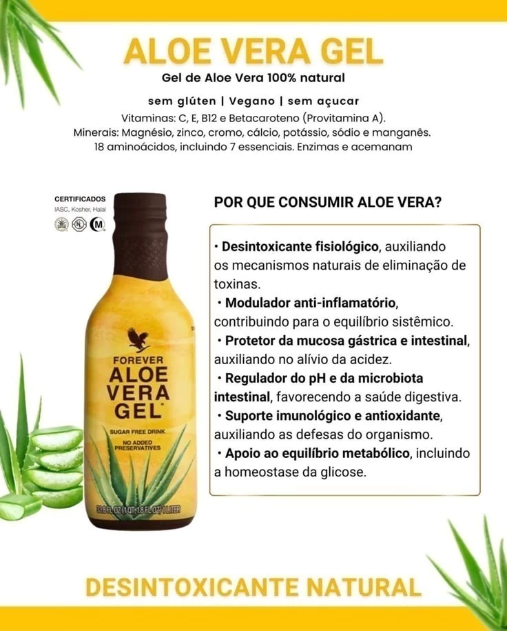 Kit Aloe Vera Gel (Kit 4 Unidades)