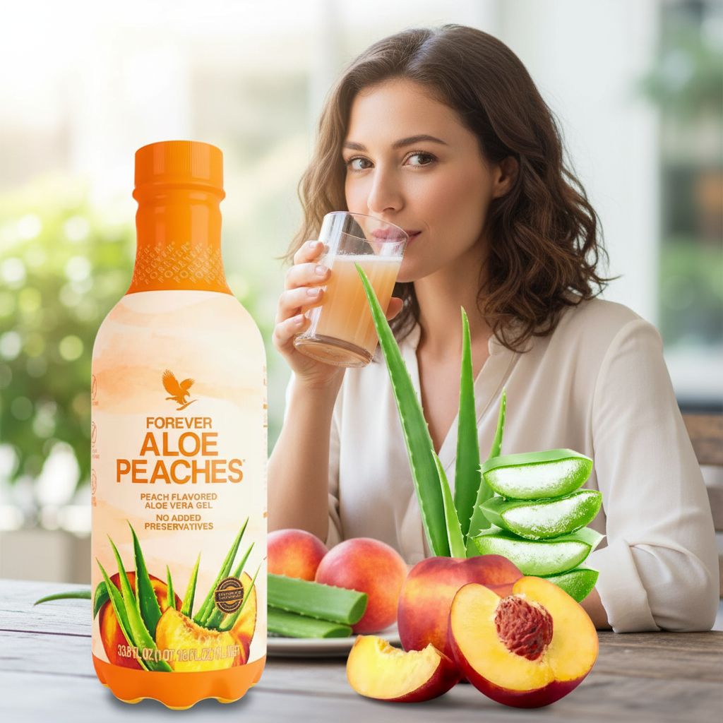 Kit Aloe Peaches (Kit com 4 unidades)