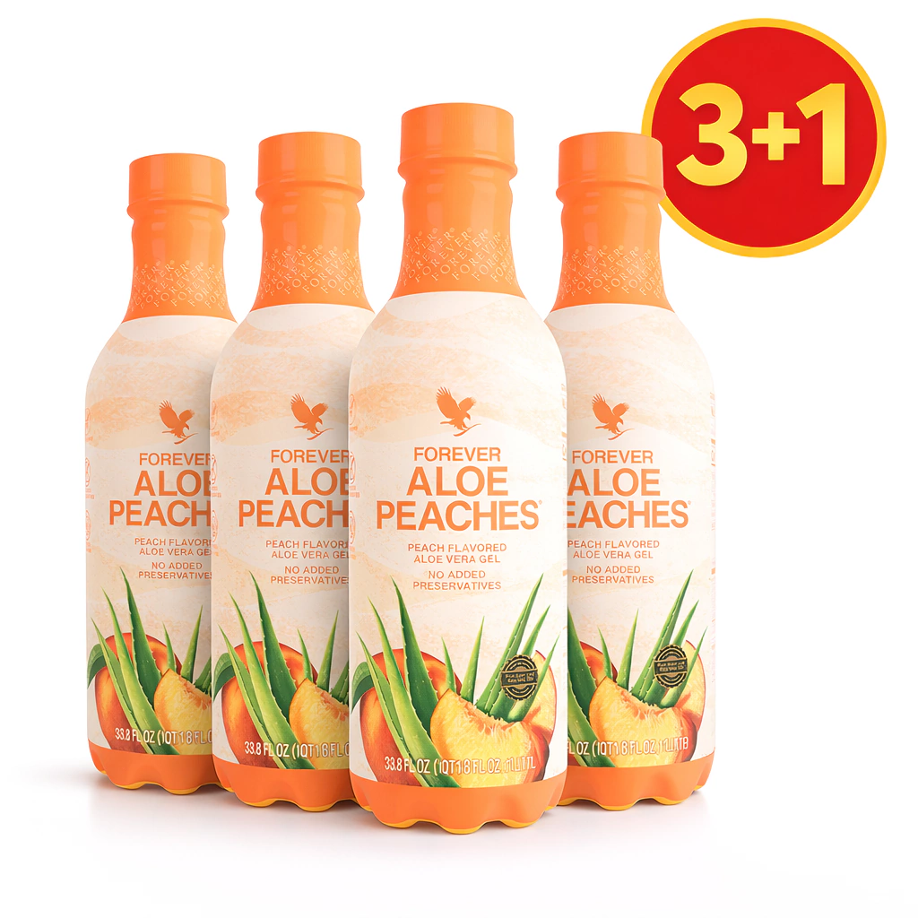 Kit Aloe Peaches (Kit com 4 unidades)