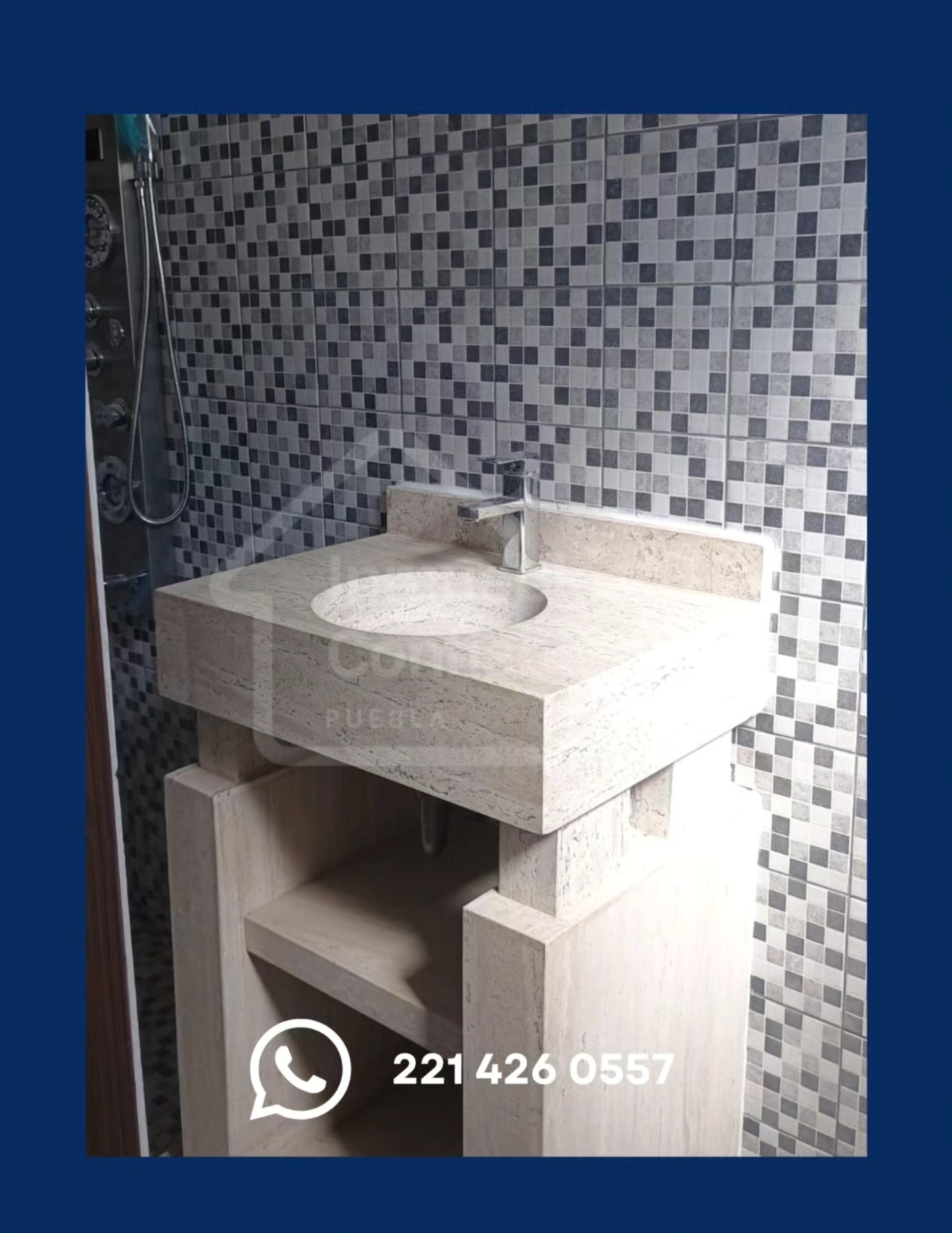 Edificio nuevo en Mayorazgo, Puebla.