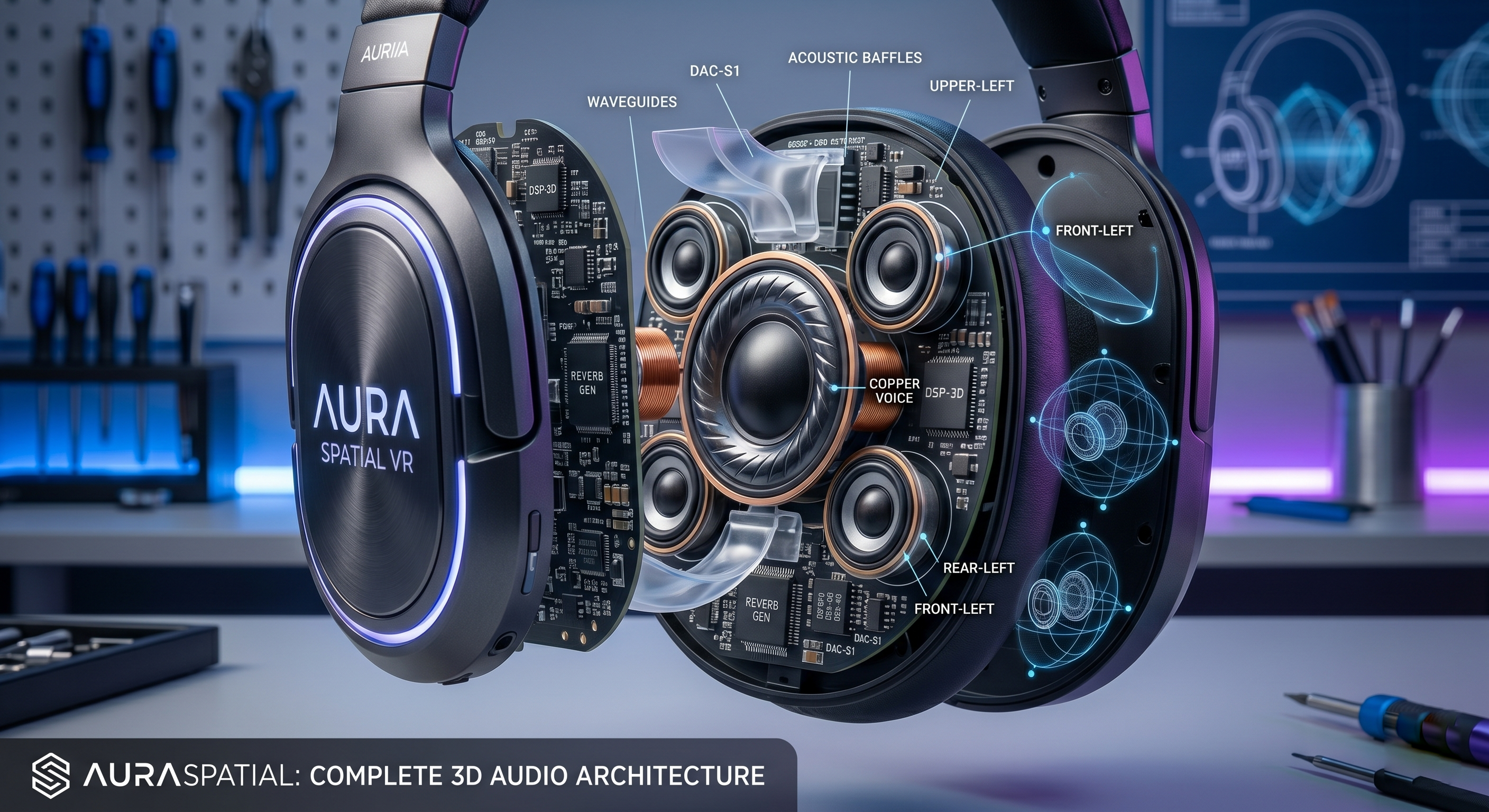Audífonos Spatial Audio VR
