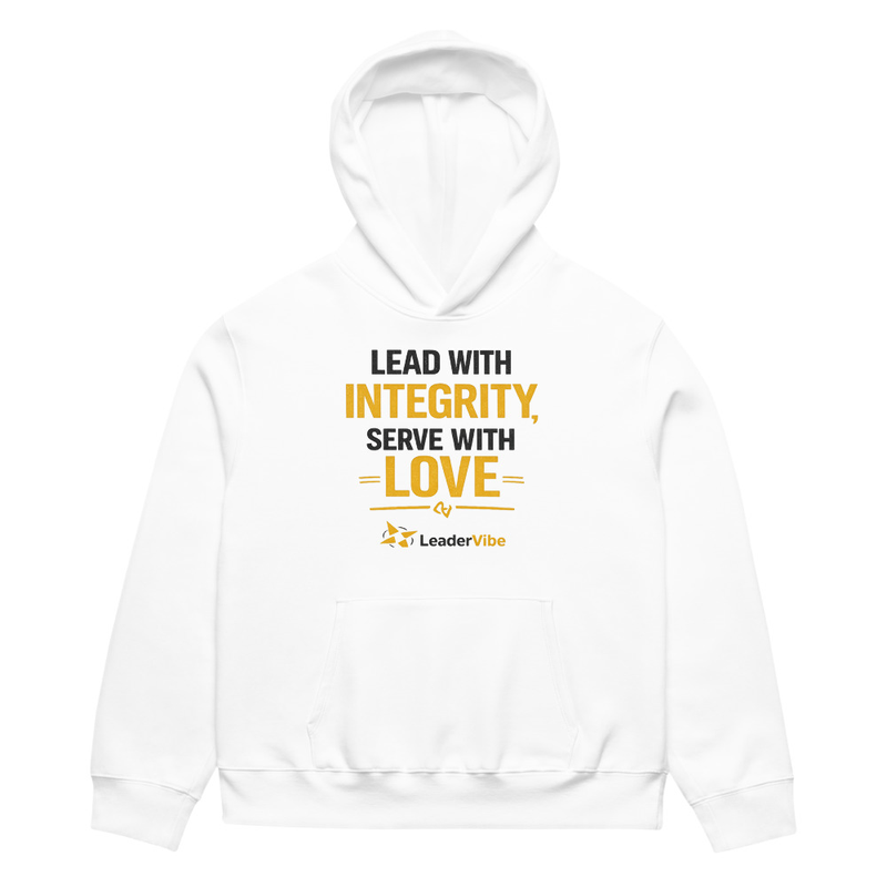 Oversized heavyweight hoodie (Integrity)