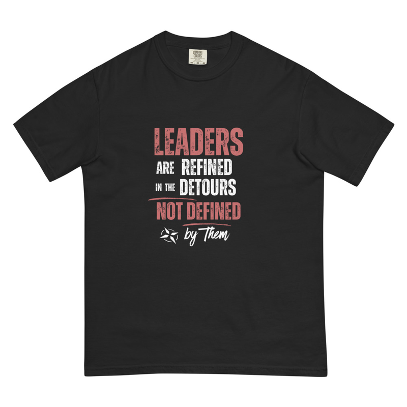 Unisex heavyweight t-shirt (Leader Detoured)