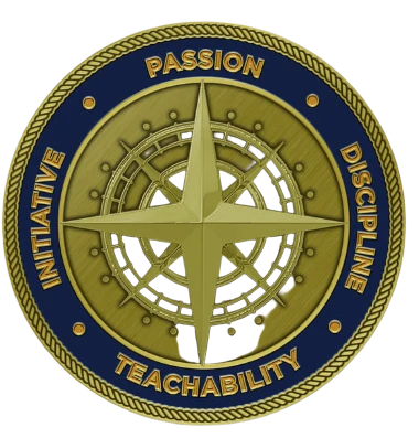 3D Challenge Coin - (Re-Routed Compass)