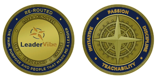 3D Challenge Coin - (Re-Routed Compass)
