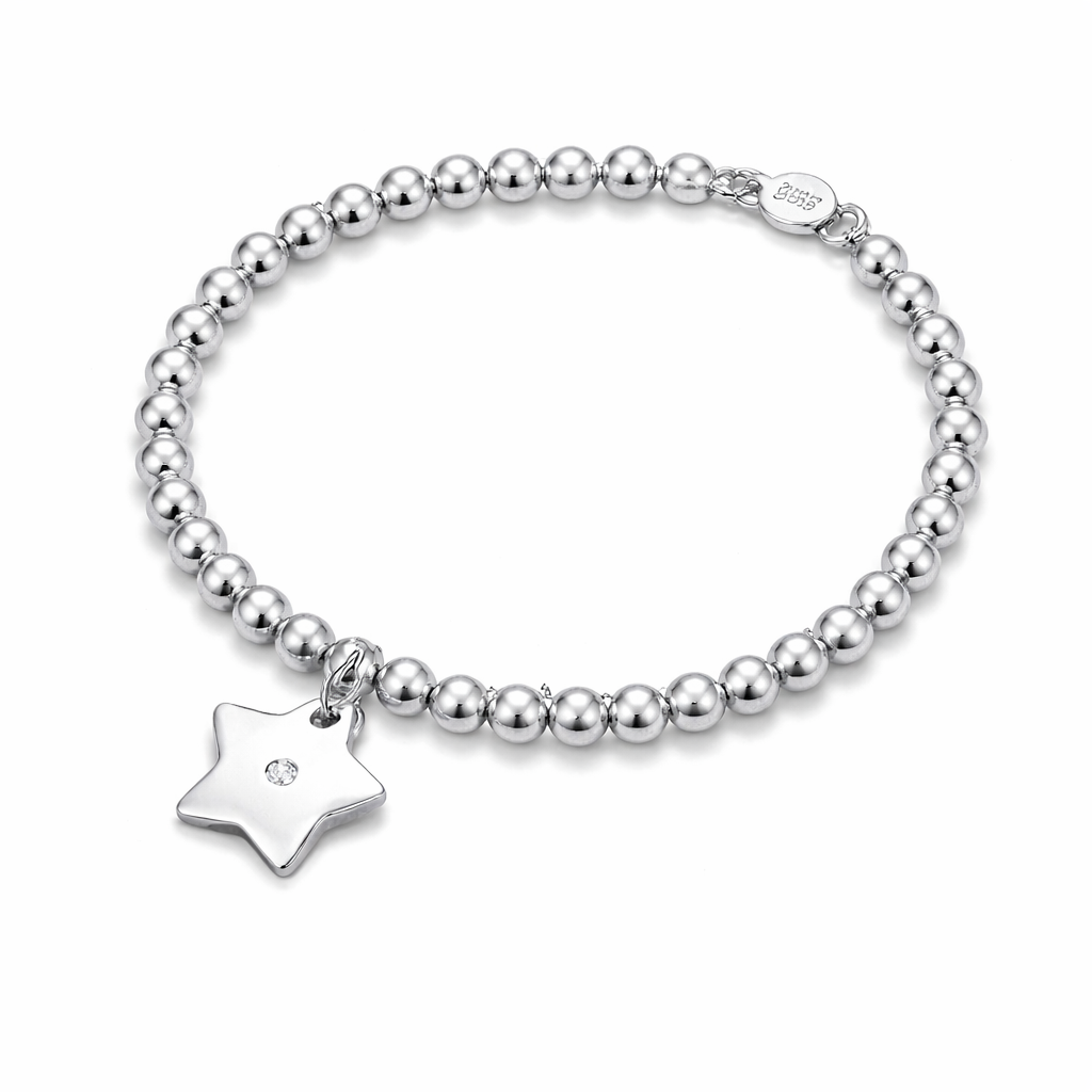 Star Charm Beaded Bracelet 