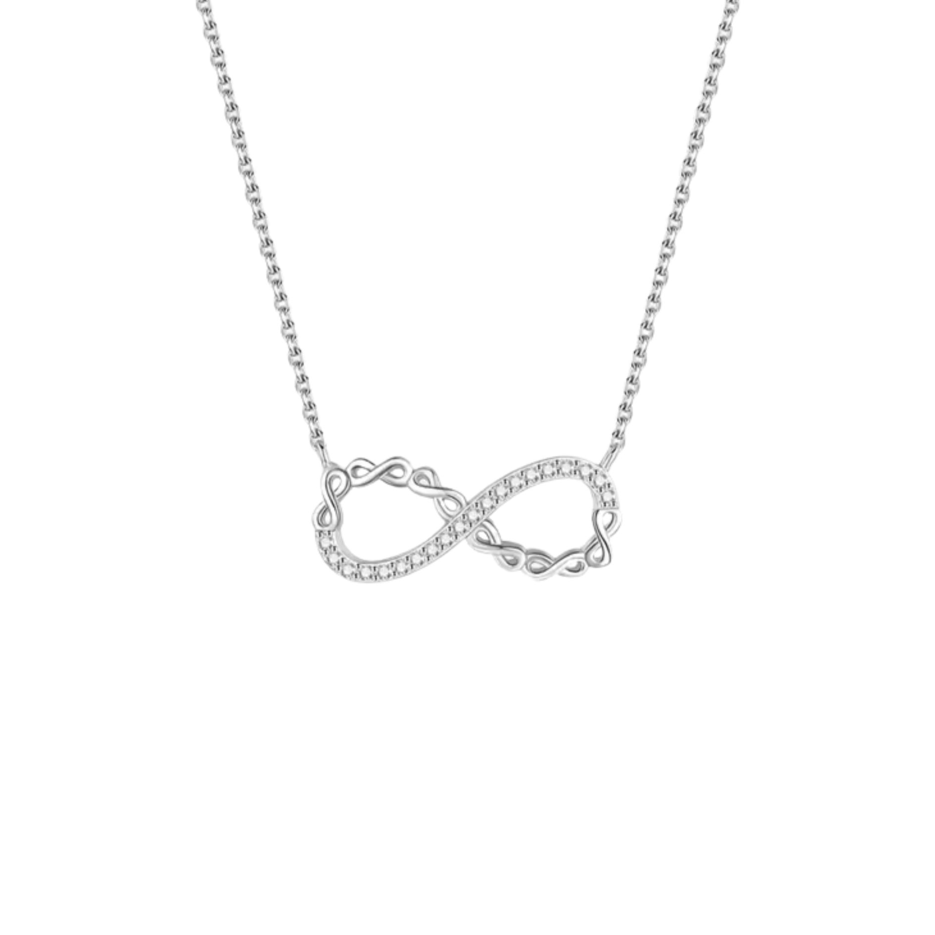 Infinity Zirconia Neck Lace