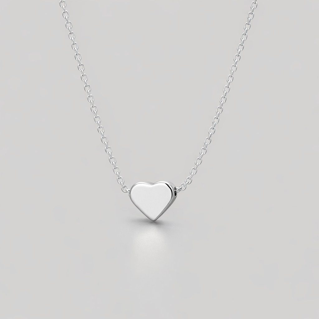 Mini Heart Charm Necklace 