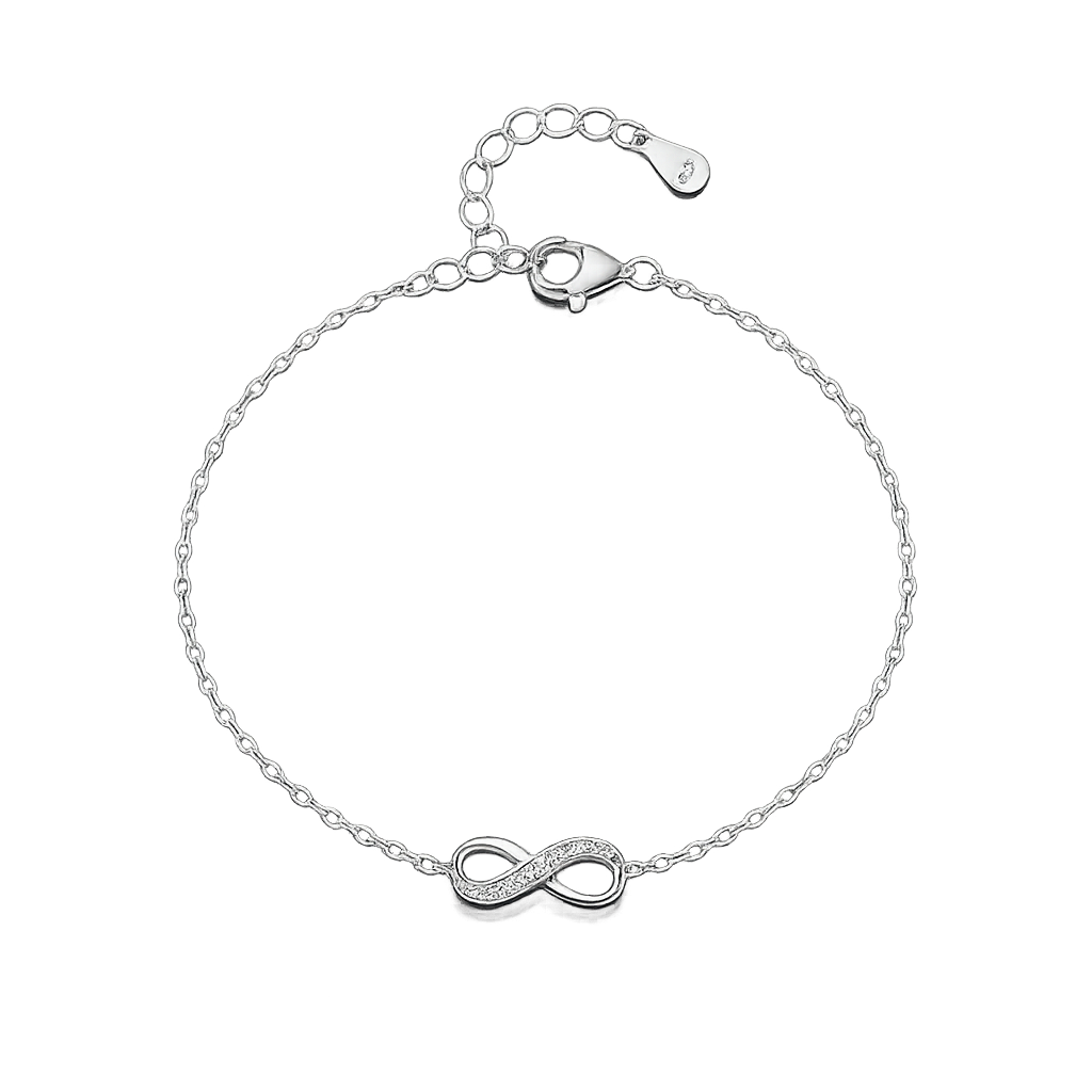 Bella Infinity Zirconia Bracelet 