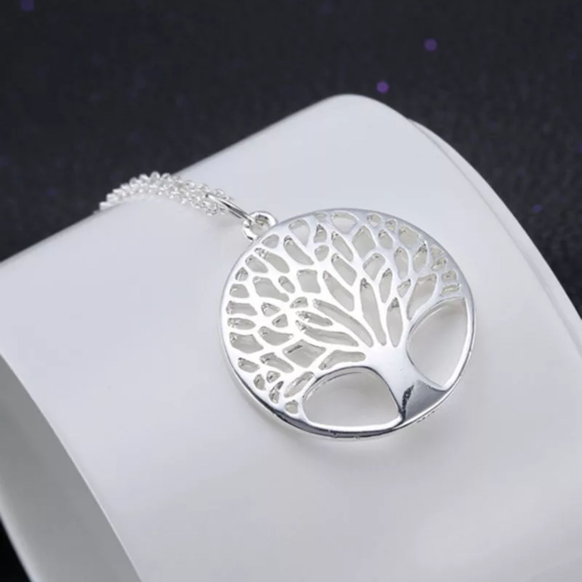Tree Of Life Charm Necklace 