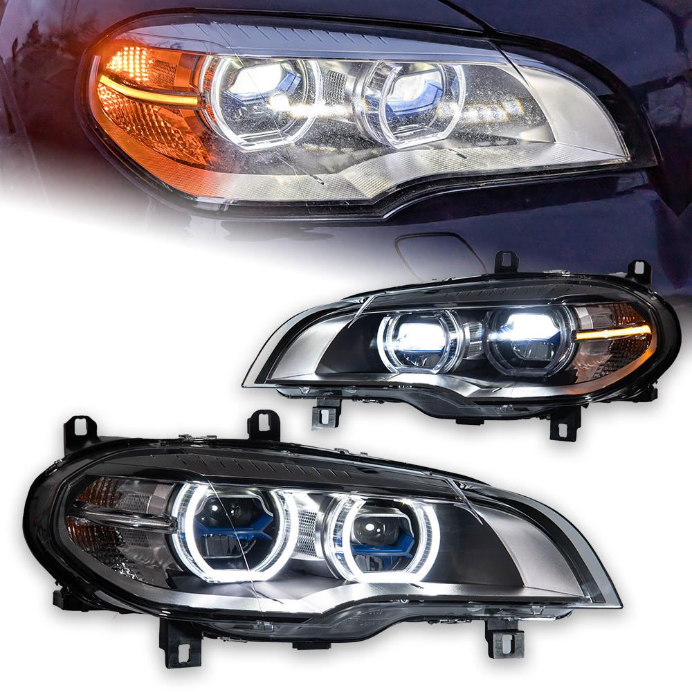 For BMW X5 E70 2007-2013  headlight assembly