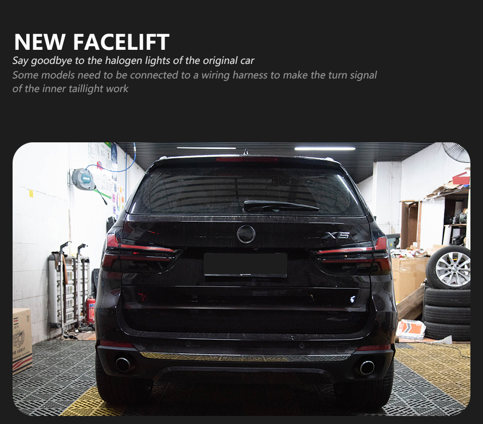 For BMW X5 F15 F85 2014-2018 Taillight assembly