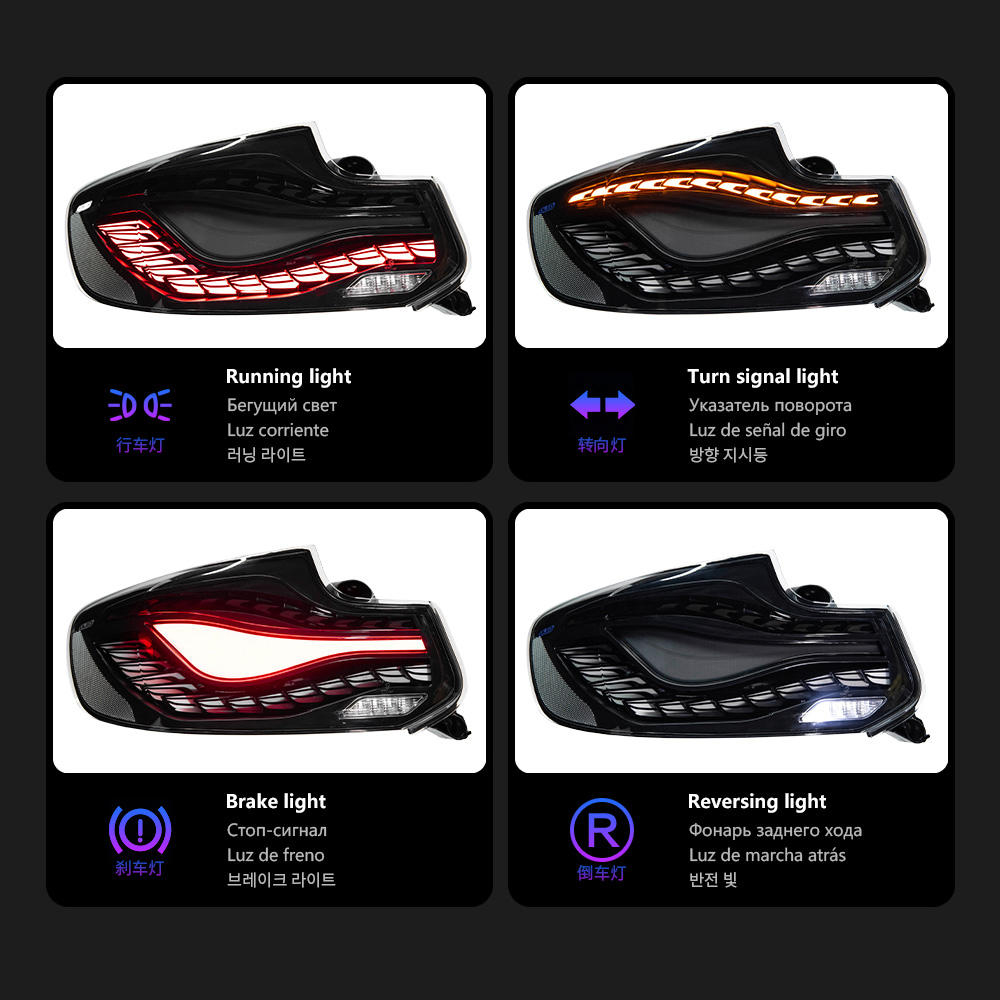 For BMW F22 F23 F44 F45 F46 F87 M2 Taillight assembly