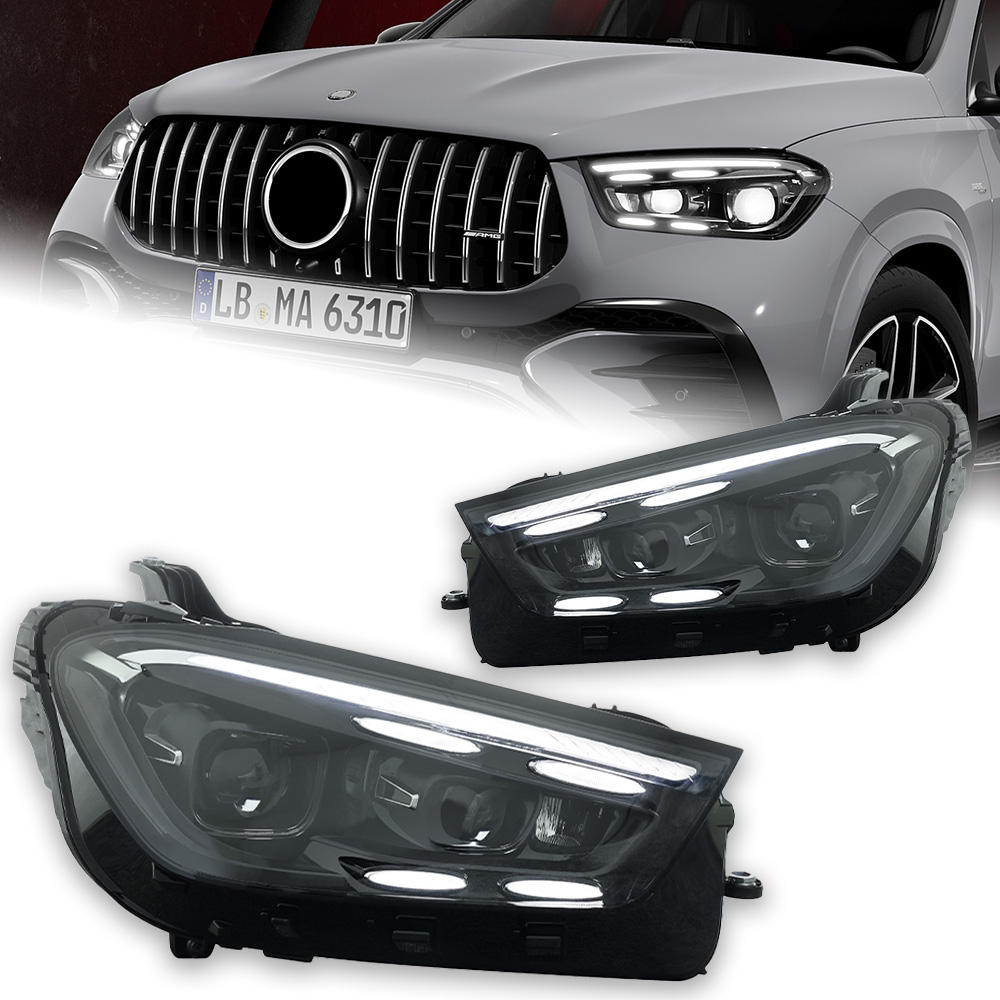 For Mercedes-Benz W167 GLE 2018-2023 headlight assembly 