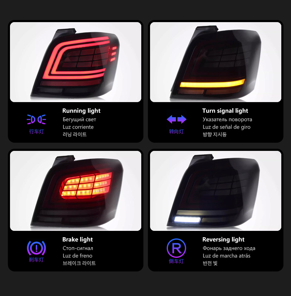 For Mercedes-Benz GLK 2007-2015 Taillight assembly