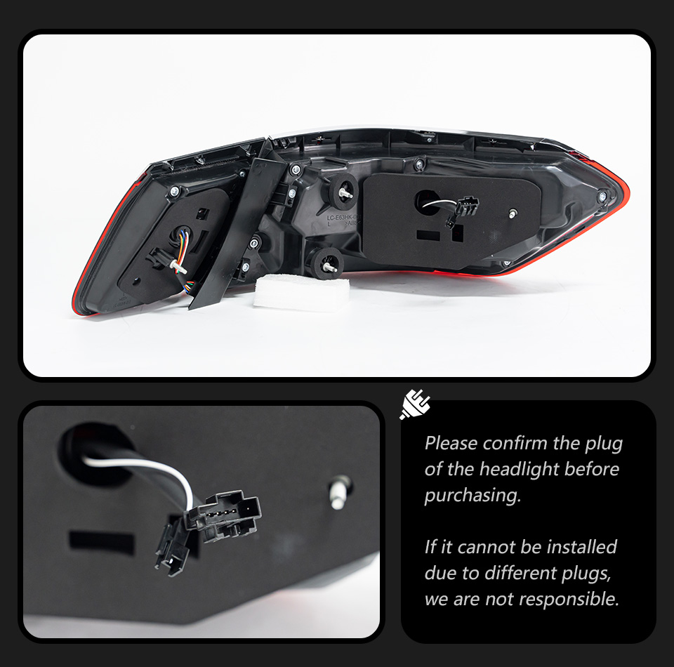 For Mercedes-Benz W212 2009-2016 Taillight assembly