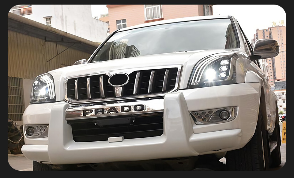 For Toyota Prado 2003-2009 LC100 headlight assembly 