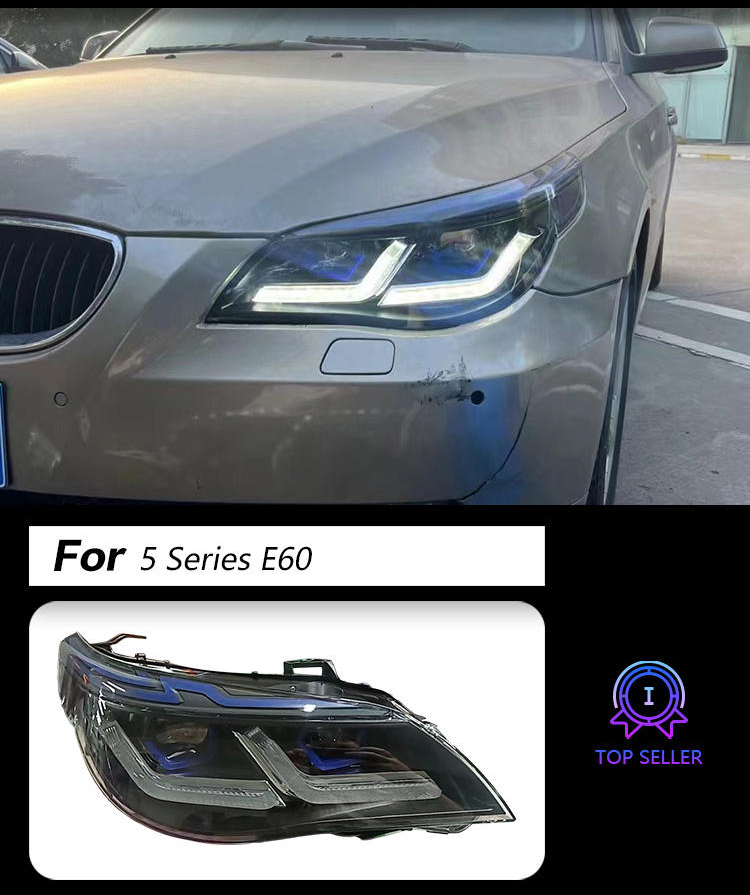 For BMW 5 Series E60 2003-2009 LED headlight assembly