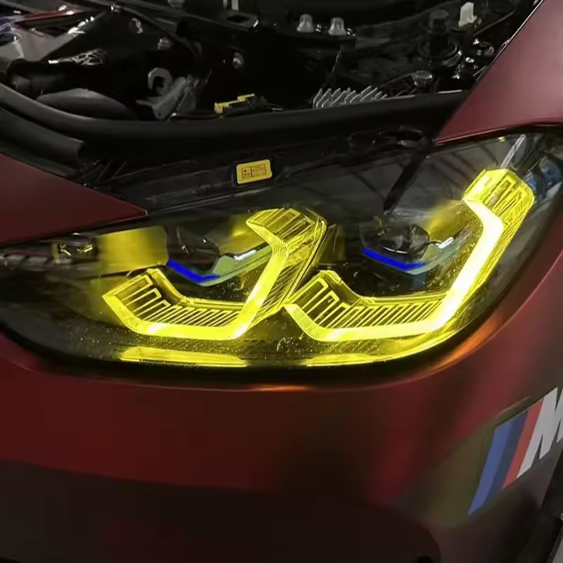 For BMW G8X M3 M4 G80 G82 Yellow Daytime Running Light Module