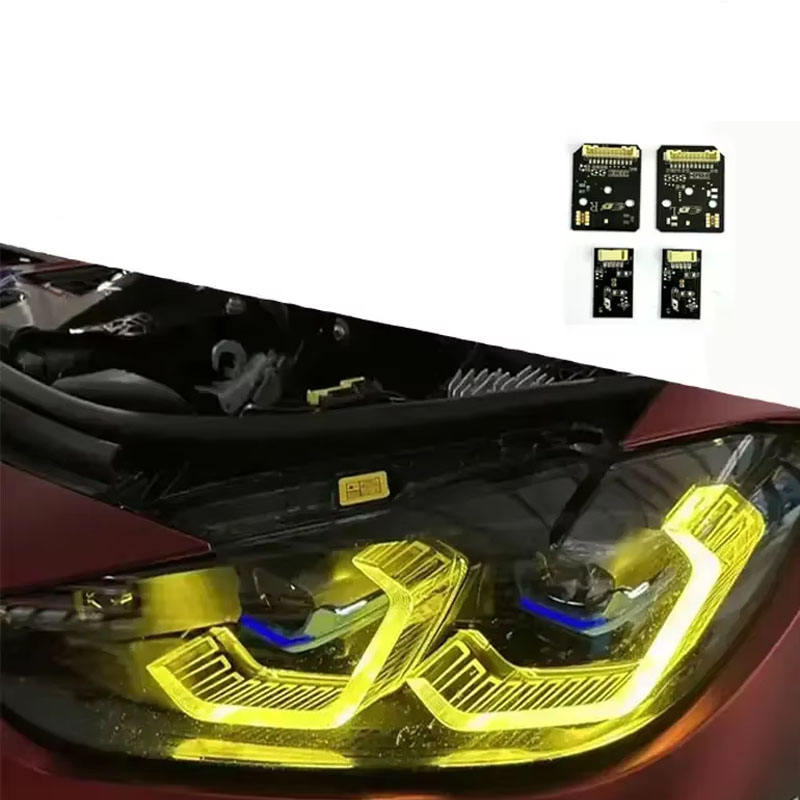 For BMW G8X M3 M4 G80 G82 Yellow Daytime Running Light Module