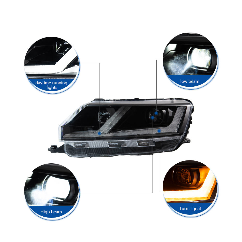 For Skoda Rapid 2014-2018 headlight assembly 