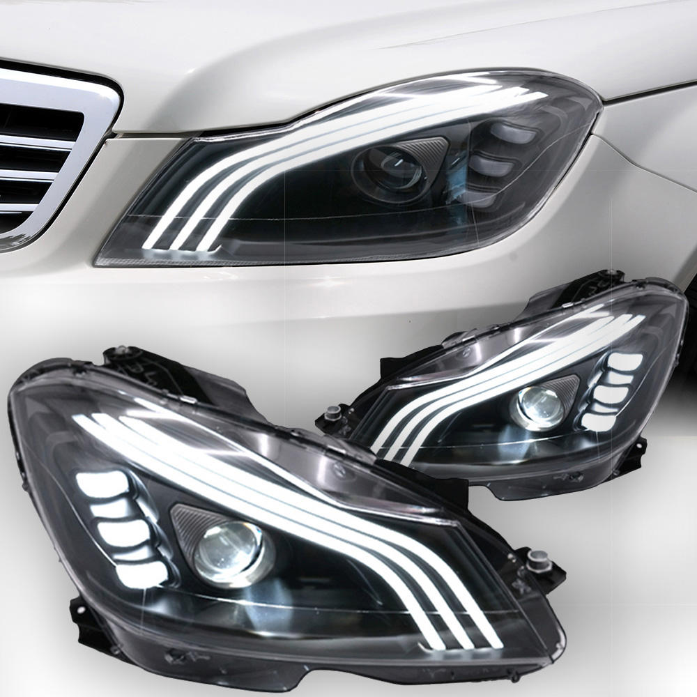 For Mercedes-Benz W204 2011-2014 headlight assembly 