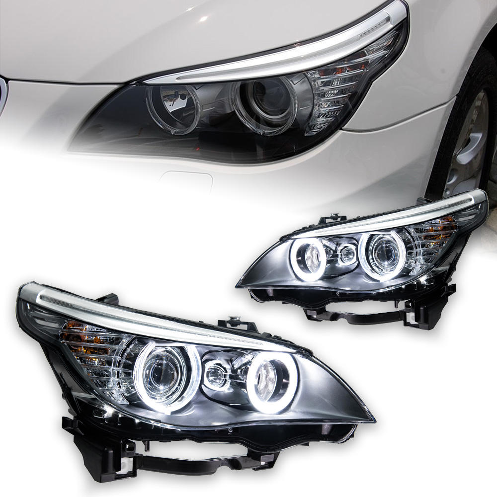 For BMW E60 2003-2009 E61 headlight assembly