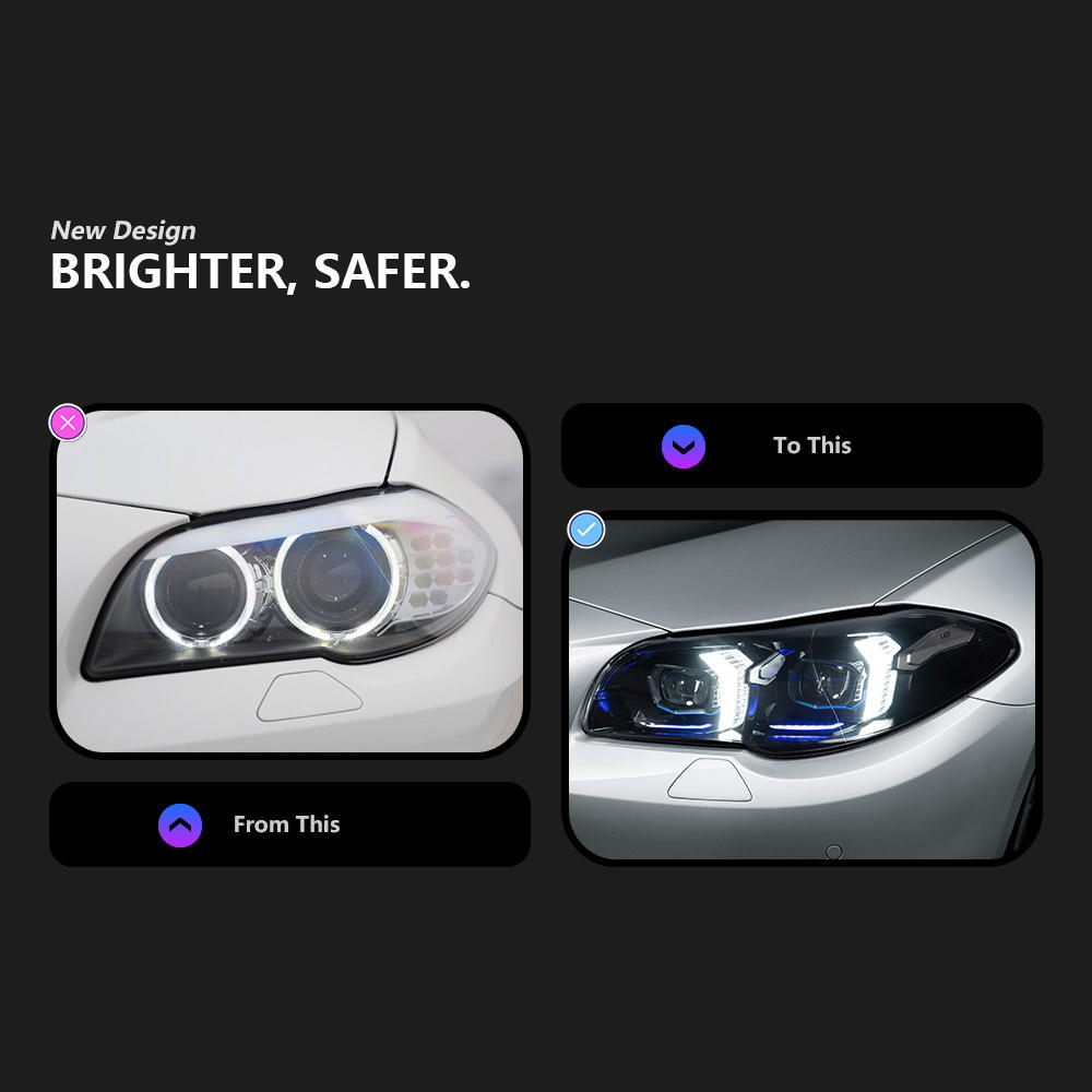 For BMW F10 2010-2016 headlight assembly