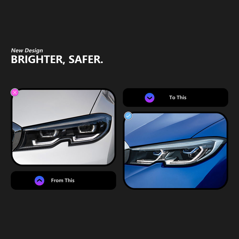 For BMW G20 2019-2022 G21  headlight assembly