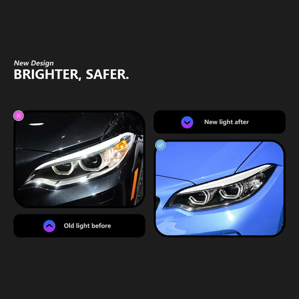 For BMW M2 F22 F44 F47  headlight assembly