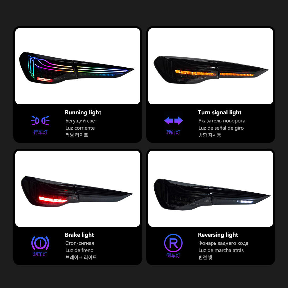 For BMW 4 Series G22 G82 2021-2024 CSL Taillight assembly