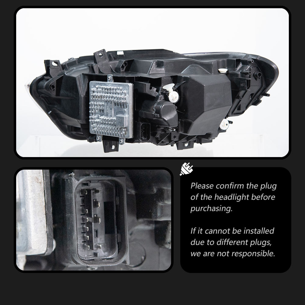 For BMW F20 2015-2018 F21 116i 118i 120i  headlight assembly