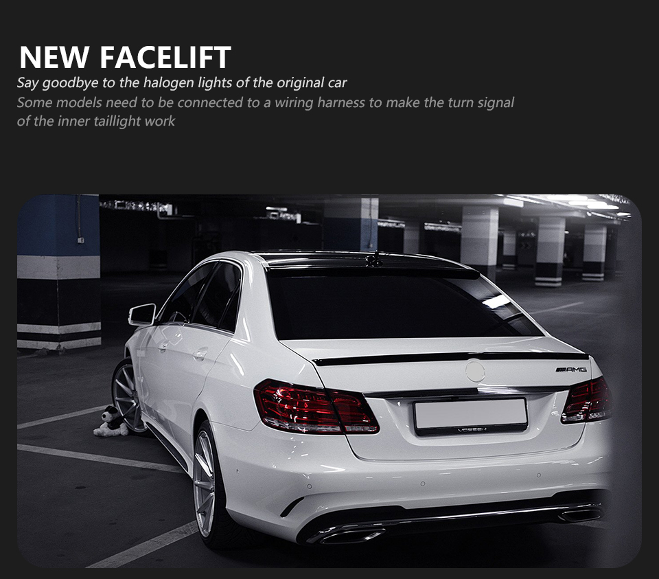 Taillight Assembly Replacement For Mercedes-Benz E-Class W212 2009-2016