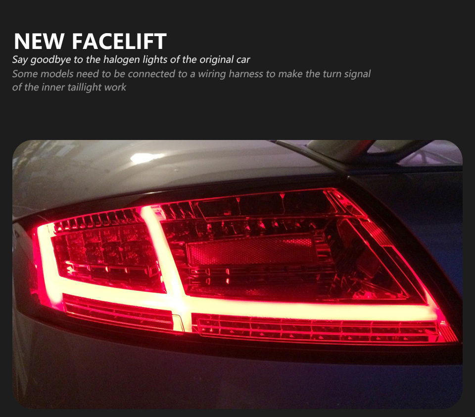 For Audi TT 2006-2013 Taillight assembly