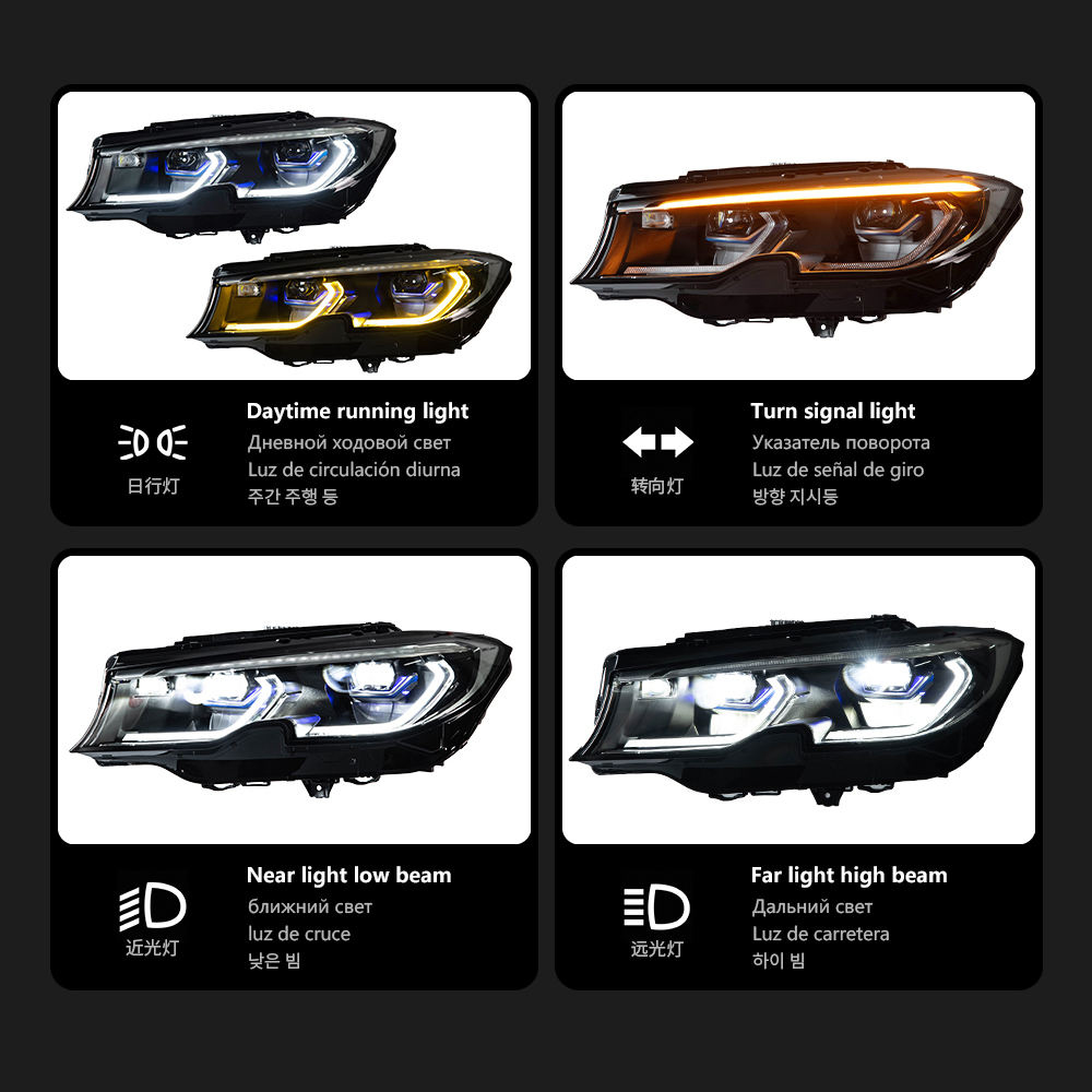For BMW G20 2019-2022 G21  headlight assembly
