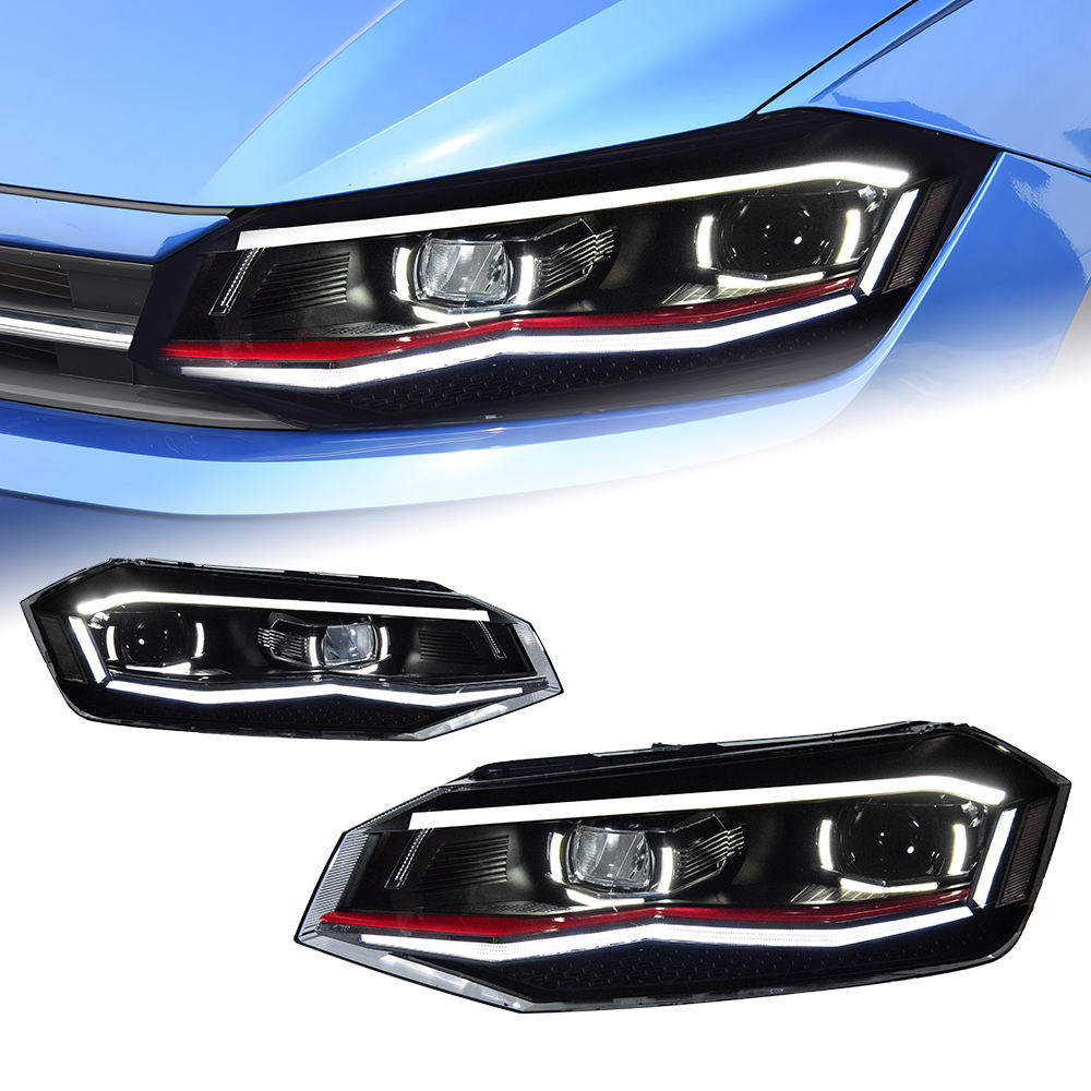 For 2019-2024 Volkswagen Polo headlight assembly