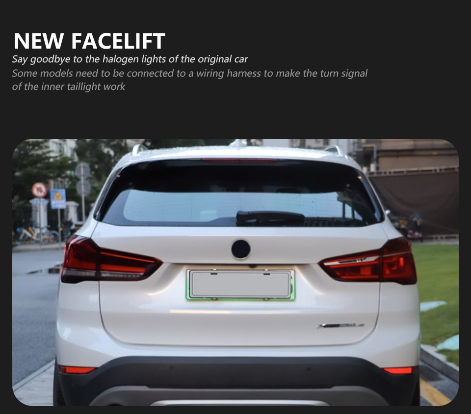 For BMW X1 2017-2021 F48 Taillight assembly