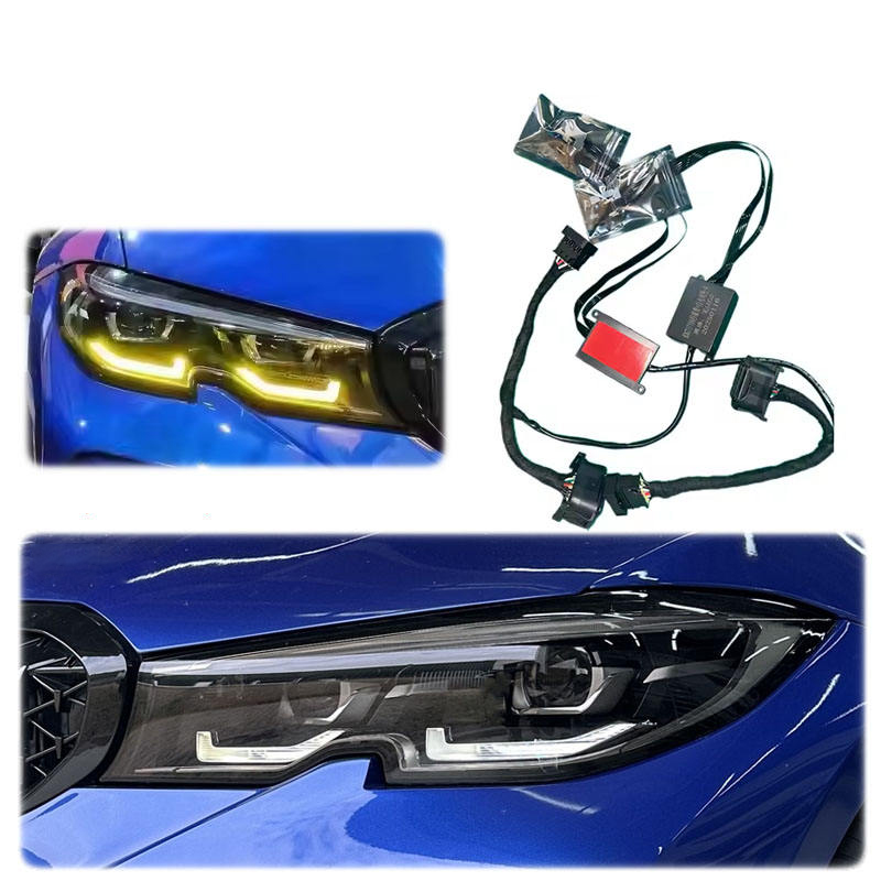 For BMW 3 Series G20 G21 G28 2020-2022 Daytime Running Light Dual-Color Module