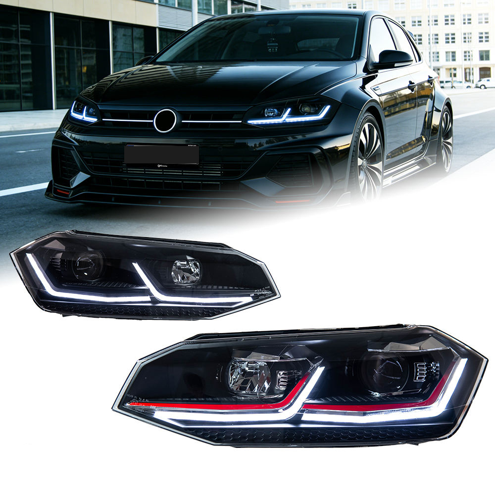 For Polo 2017-2021 Vento Virtus headlight assembly